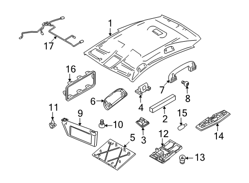 2008 Saturn Astra Bulbs Diagram 9 - Thumbnail