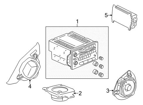 2006 Buick Rainier Sound System Diagram