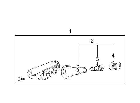 2016 Buick LaCrosse Tire Pressure Monitoring, Electrical Diagram