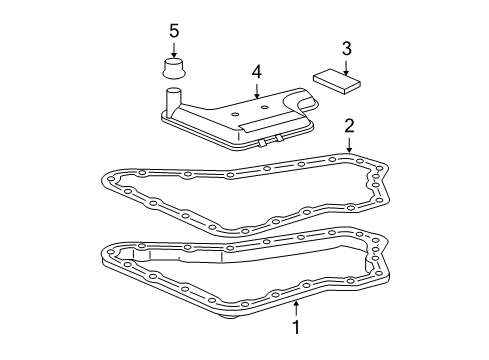 2006 Buick Lucerne Automatic Transmission, Maintenance Diagram 1 - Thumbnail