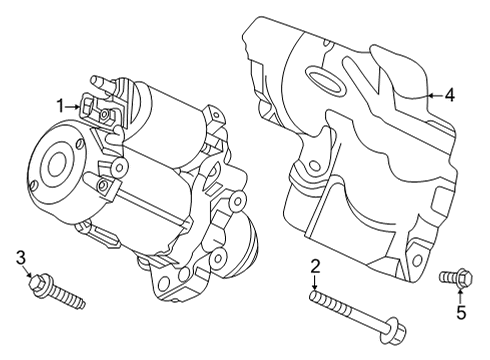 2020 Cadillac CT5 Starter, Electrical Diagram 2 - Thumbnail