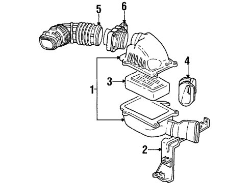 1999 Chevy Monte Carlo Air Intake Diagram