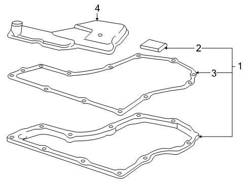 2009 Saturn Vue Transaxle Parts Diagram 2 - Thumbnail