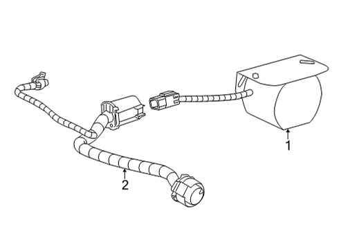 2023 GMC Sierra 3500 HD Electrical Components Diagram 2 - Thumbnail