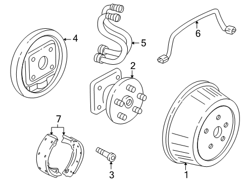 2002 Pontiac Montana Rear Brakes Diagram 2 - Thumbnail