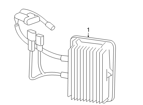 2009 Cadillac Escalade Electrical Components Diagram 1 - Thumbnail