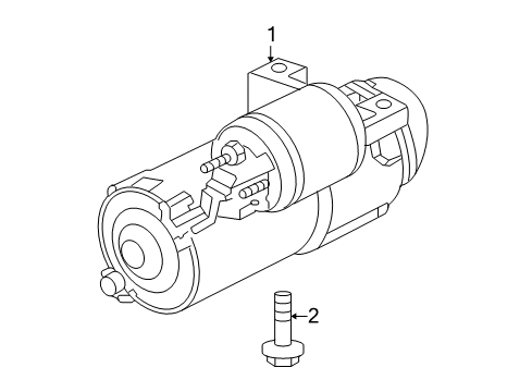 2011 GMC Terrain Starter, Electrical Diagram 1 - Thumbnail