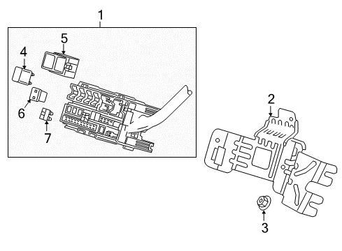 2021 GMC Terrain Fuse Box Diagram 3 - Thumbnail