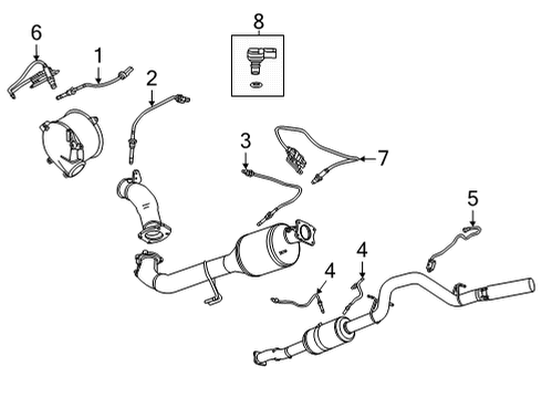 2022 GMC Sierra 2500 HD Diesel Aftertreatment System Diagram 2 - Thumbnail