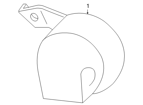 2012 GMC Terrain Horn Diagram