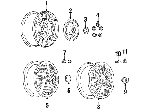 1984 Pontiac Fiero Wheels Diagram