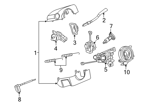 2005 Saturn Relay Switches Diagram 2 - Thumbnail