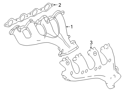 2006 Chevy SSR Exhaust Manifold Diagram