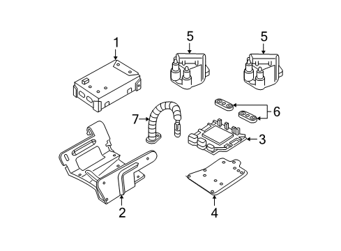 1998 GMC Sonoma Ignition System Diagram 1 - Thumbnail