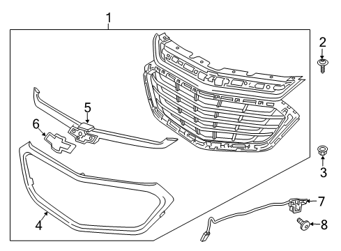 2021 Chevy Equinox Parking Aid Diagram 2 - Thumbnail