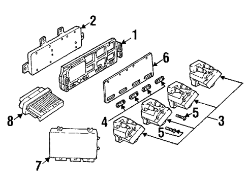 1999 Cadillac DeVille Ignition System Diagram