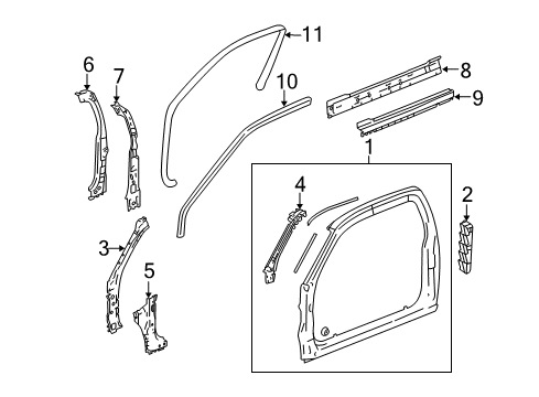 2008 Chevy Colorado Uniside Diagram