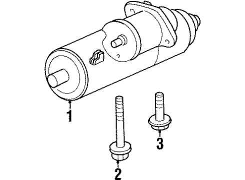 1998 Oldsmobile Cutlass Starter Diagram