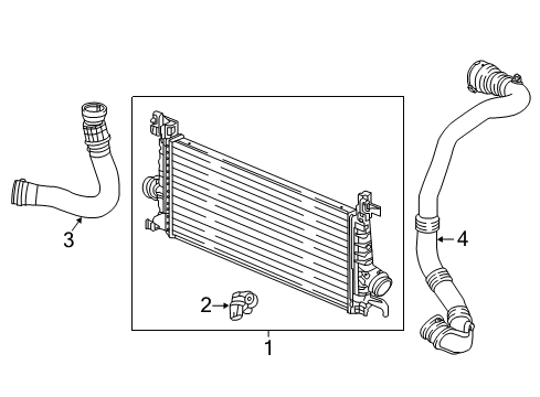 2019 Buick Cascada Intercooler, Cooling Diagram