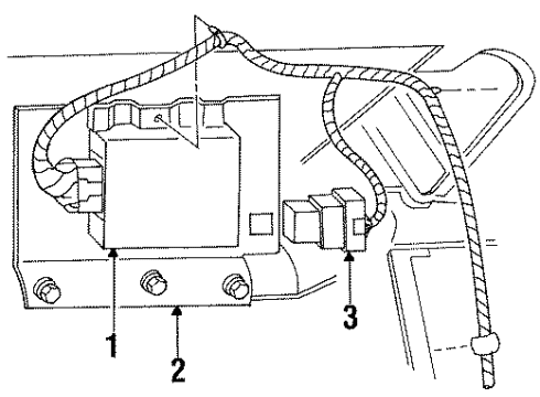 1998 Chevy Monte Carlo Window Defroster Diagram