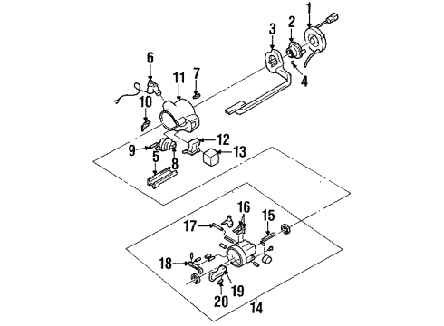 1996 Cadillac DeVille Switches Diagram 3 - Thumbnail