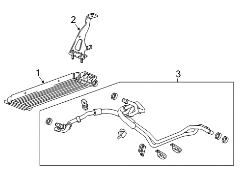 2020 Chevy Camaro Oil Cooler Diagram