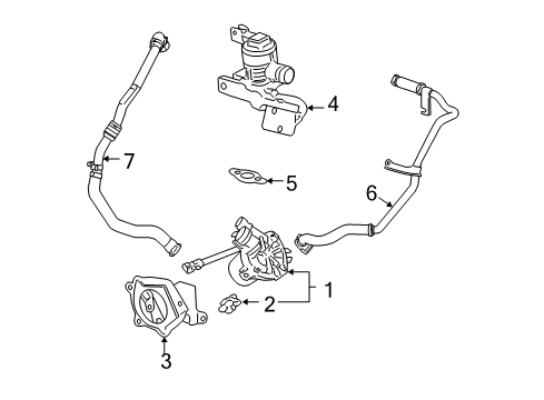 2007 Chevy Cobalt Emission Components Diagram 1 - Thumbnail