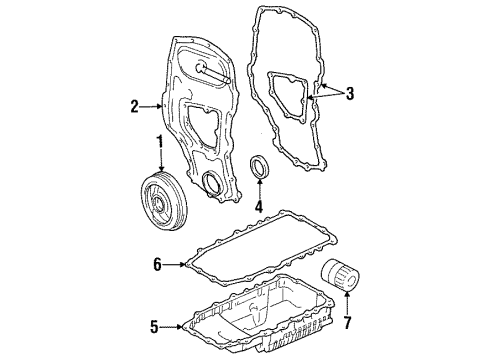 1992 Oldsmobile Achieva Filters Diagram