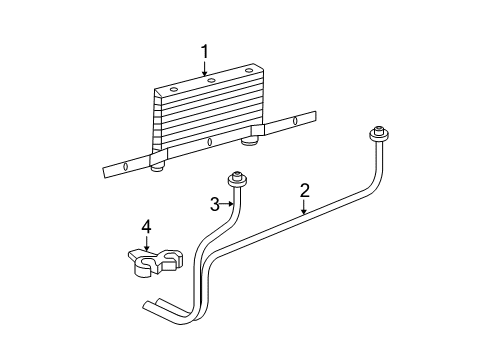 2012 Chevy Suburban 2500 Trans Oil Cooler Diagram