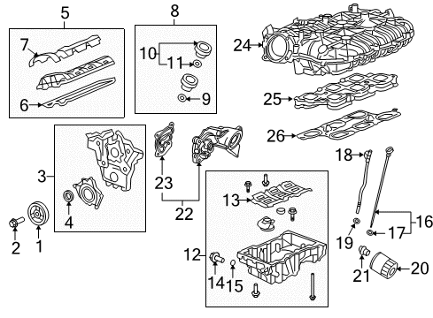 2013 Cadillac XTS Intake Manifold Diagram