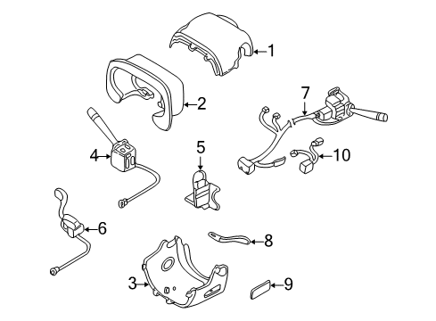 2000 Cadillac Seville Switches Diagram 2 - Thumbnail