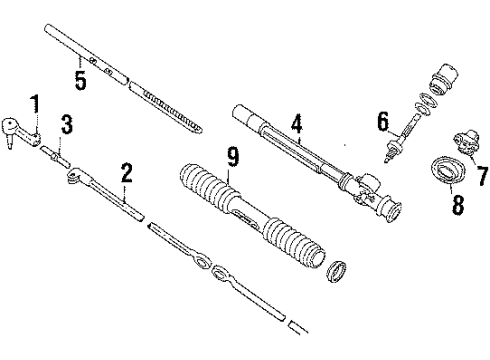 1987 Oldsmobile Firenza Reservoir Kit,P/S Fluid Diagram for 26000879