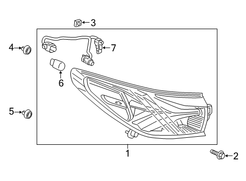 2020 Chevy Blazer Tail Lamps Diagram