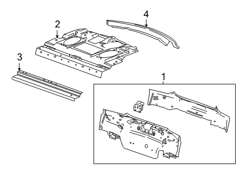 2016 Buick Regal Rear Body Diagram