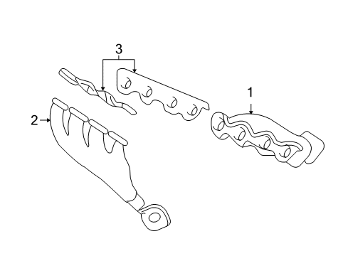 2006 Cadillac DTS Exhaust Manifold Diagram