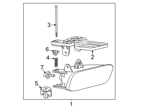 2002 GMC Sierra 2500 HD Bulbs Diagram 1 - Thumbnail