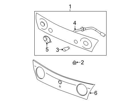 2002 Chevy Impala Harness Asm,Back Up Lamp Wiring Diagram for 16531675