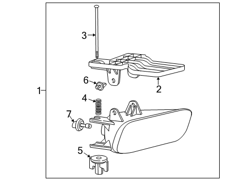 2005 Cadillac Escalade EXT Fog Lamps Diagram