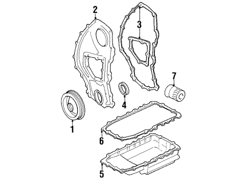 1993 Pontiac Grand Am Filters Diagram 1 - Thumbnail