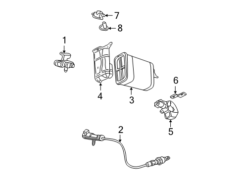 2004 Chevy Classic Emission Components Diagram