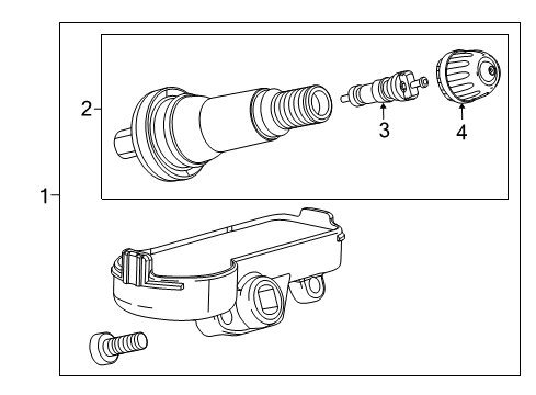 2018 Buick Encore Tire Pressure Monitoring, Electrical Diagram