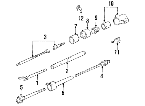 1989 GMC S15 Jimmy Ignition Lock, Electrical Diagram 1 - Thumbnail