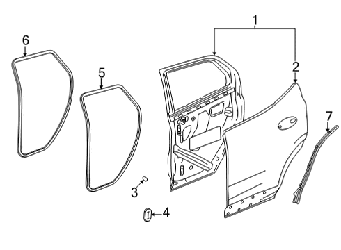 2021 Chevy Trailblazer Door & Components Diagram 2 - Thumbnail