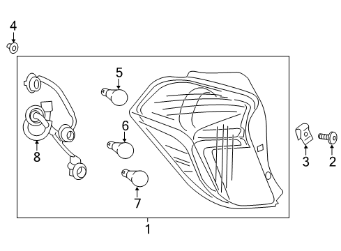 2019 Chevy Spark Bulbs Diagram 4 - Thumbnail