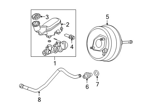 2009 Pontiac G5 Dash Panel Components Diagram