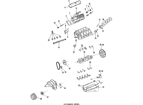 1985 Cadillac Eldorado Automatic Transmission Diagram