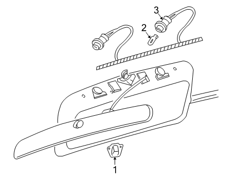 2006 Pontiac Montana License Lamps Diagram