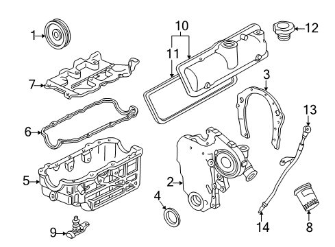 2004 Pontiac Grand Am Filters Diagram 1 - Thumbnail