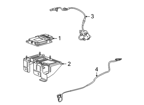 2023 Chevy Tahoe Electrical Components Diagram