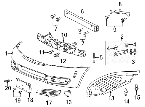 2017 Chevy Caprice Retainer, Fuel Tank Filler Pipe Seal Diagram for 92138627